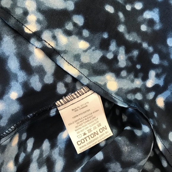 Blue Tank/Camisole With Sparkly Trim - Picture 6 of 7